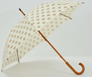 wooden umbrella